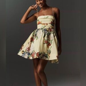 NWT, Maeve Sleeveless Fit & Flare Floral Mini Dress size XL